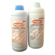  DUBLOSIL RAPID 24 fioletowy 1kg baza i 1kg katalizator