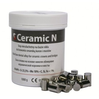 CERAMIC N CrNi stop pod ceramikę szt. CERAMIC N CrNi stop pod ceramikę szt.