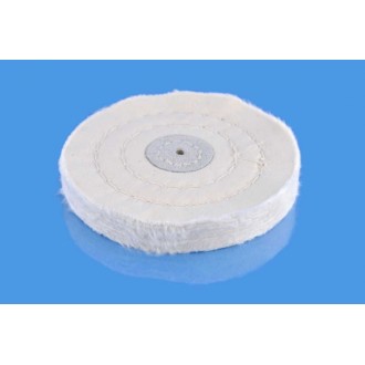 Tarcza polerska - szmaciak MUŚLINOWY Biały 100x12mm 4x50 Tarcza polerska - szmaciak MUŚLINOWY Biały 100x12mm 4x50