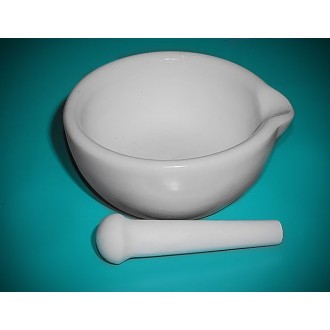 Moździerz porcelanowy z tłuczkiem fi.150mm