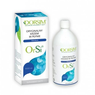 KRZEM organiczny OrSi płyn 1000 ml DORSIM KRZEM organiczny OrSi płyn 1000 ml DORSIM