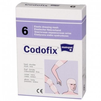CODOFIX nr 6 x1m elastyczna siatka opatrunkowa Matopat CODOFIX nr 6 x1m elastyczna siatka opatrunkowa Matopat
