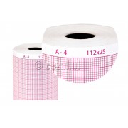 PAPIER EKG 112mm x 25m AsCARD A4, B56, MrBlue, MrSilver, MrSilver2 oraz MrGrey.