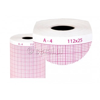 PAPIER EKG 112mm x 25m AsCARD A4, B56, MrBlue, MrSilver, MrSilver2 oraz MrGrey.