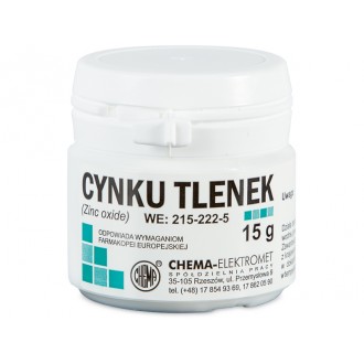 CYNKU TLENEK 15g Zinci Oxidum - Chema CYNKU TLENEK 15g Zinci Oxidum - Chema