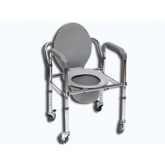 KRZESŁO toaletowe sedesowe sanitarne na kółkach FS-696 KRZESŁO toaletowe sedesowe sanitarne na kółkach FS-696
