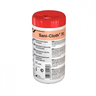 Sani-Cloth 70 Tuba 125szt. alkoholowe chusteczki dezynfekcyjne 130x185mm 