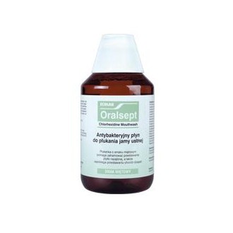 ORALSEPT 300ml płyn do płukania jamy ustnej ORALSEPT 300ml płyn do płukania jamy ustnej