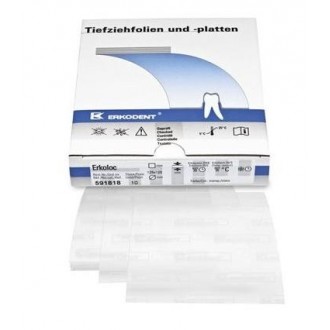 ERKOFLEX płytka miękka kwadratowa 1,5mm ERKODENT 584715 /1szt.