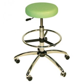 TABORET lekarski CROMO regulowany obrotowy z podnóżkiem Juventas TABORET lekarski CROMO regulowany obrotowy z podnóżkiem Juventas
