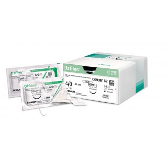 Dafilon szew 4/0 45cm DS24 C0932345 Braun Dafilon szew 4/0 45cm DS24 C0932345 Braun