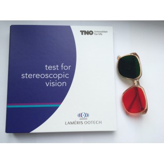 Stereotest TNO kpl z okularami