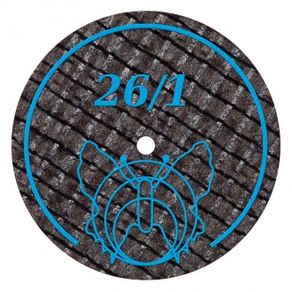 Ściernica 26/1mm BF niebieski Motyl Ściernica 26/1mm BF niebieski Motyl