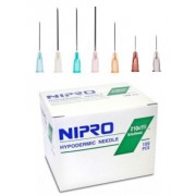 Igły j.uż NIPRO Hypodermic 0,7x32 22G a'100szt HN2232ET