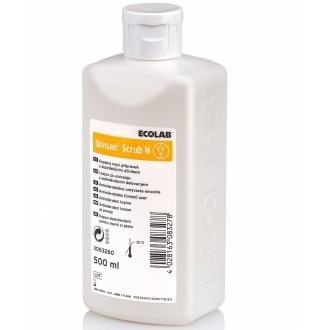 SKINSAN SCRUB N 500ml mikrobójczy płyn do mycia rąk ECOLAB SKINSAN SCRUB N 500ml mikrobójczy płyn do mycia rąk ECOLAB