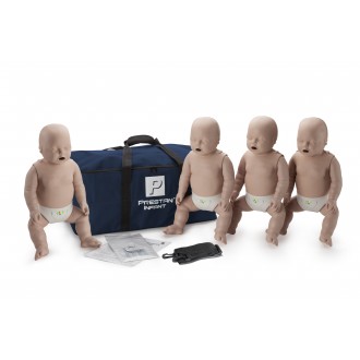 ZESTAW PRESTAN 4 fantomy niemowlę CPR/AED ze wskaźnikiem LED