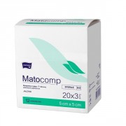 MATOCOMP PEEL PACK 5 x 5 cm kompres z gazy jałowy 8W 17N opak. 20 x 3szt