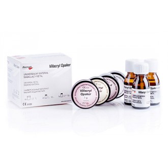 VILLACRYL OPAKER RÓŻOWY 2x7g + 12ml + wytrawiacz 12ml