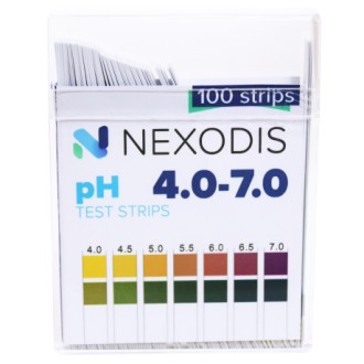 PASKI wskaźnikowe PH 4.0 - 7.0 a'100szt NEXODIS