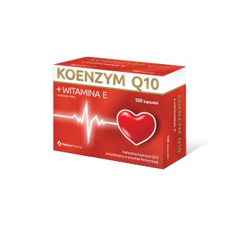 KOENZYM Q10 + WITAMINA E 120 kaps. XENICO PHARMA KOENZYM Q10 + WITAMINA E 120 kaps. XENICO PHARMA