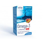 SUPLEMENT Omega-3 Forte 1000 mg + witamina E 60 kapsułek